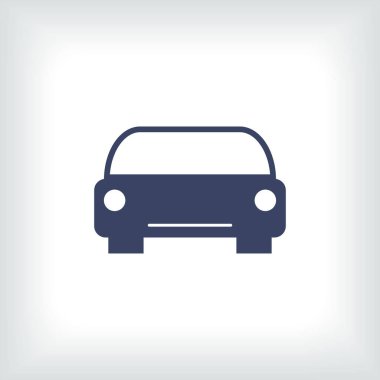 Araba simge vektör web tasarım