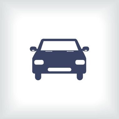 Araba simge vektör web tasarım