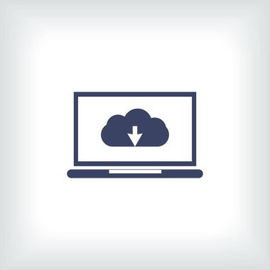 dizüstü bilgisayar vektör resimlemesi