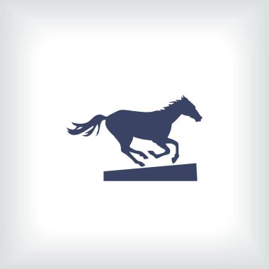 At siyah siluet çalıştırıyor. Vektör çizim.