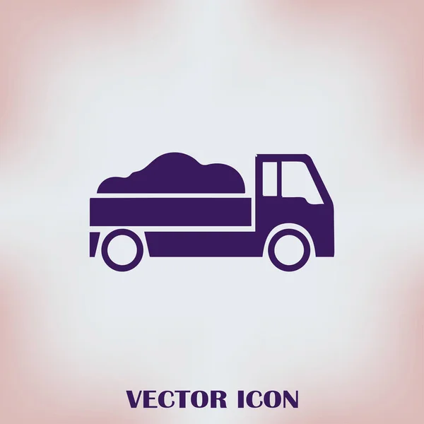 Lieferung Vektor flaches Symbol — Stockvektor