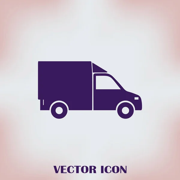 Lieferung Vektor flaches Symbol — Stockvektor