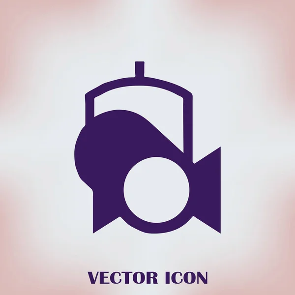 Vector Spotlight icône web — Image vectorielle