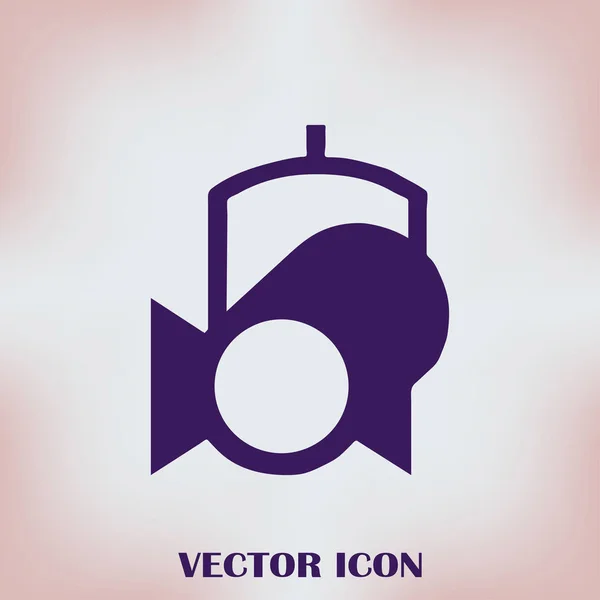 Vector Spotlight icône web — Image vectorielle