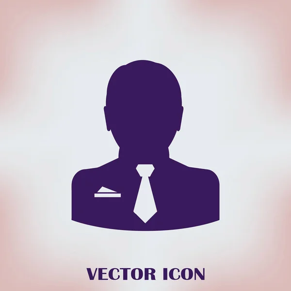 Icône web vectoriel homme — Image vectorielle