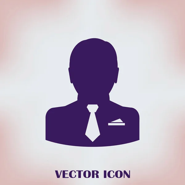 Icône web vectoriel homme — Image vectorielle