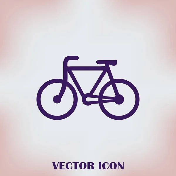 Fahrrad. Fahrradsymbol-Vektor. Radverkehrskonzept. — Stockvektor