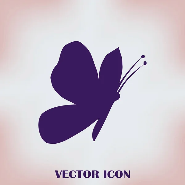 Borboleta logotipo conceito de design gráfico . — Vetor de Stock