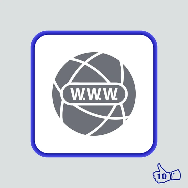 Web wektor ikona ilustracja Płaska konstrukcja — Wektor stockowy