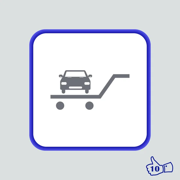 Car Icon vector web design — Stock Vector