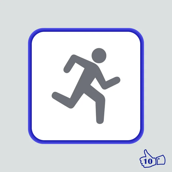 Human activity design icon — Stock Vector