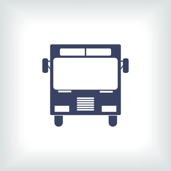 Bussymbol. Vektordesign — Stockvektor