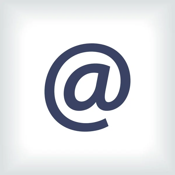 Zarf posta simgesi, vektör illüstrasyonu. Düz tasarım biçimi — Stok Vektör