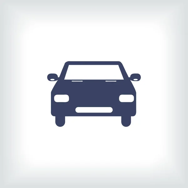 Icono del coche vector diseño web — Vector de stock