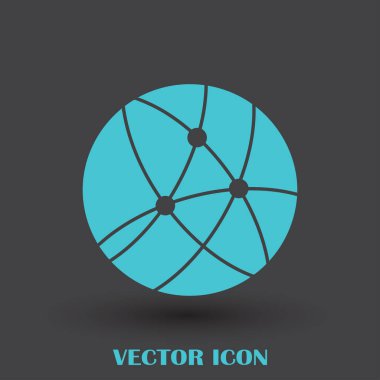 Web sitesi web vektör simgesi