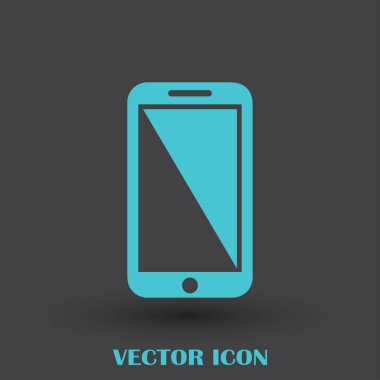 Mükemmel detaylı telefon yalıtım vektör