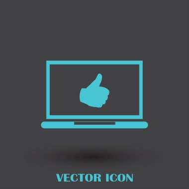 Vektör başparmağı simgesi