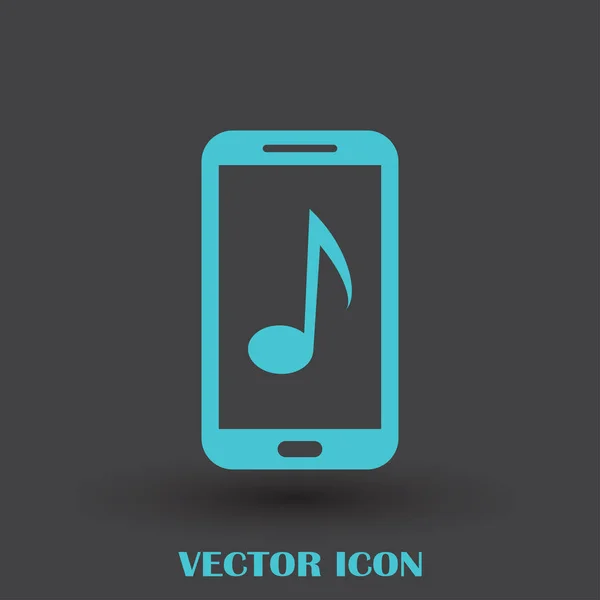 Perfectly detailed phone isolation vector — Stock Vector