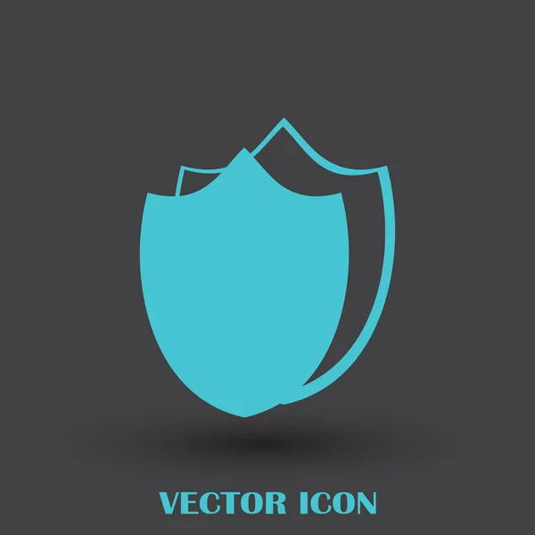 Shield vector web Icon — Stock Vector