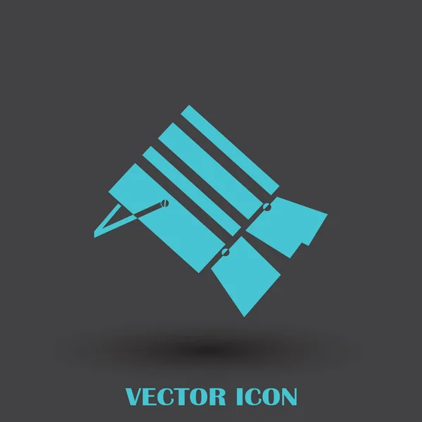 Spotlight vector web icon. — Stock Vector