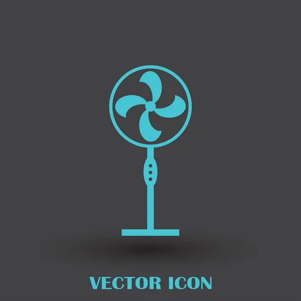 Ventilation icon. Air ventilator or fan symbol. Vector illustration — Stock Vector