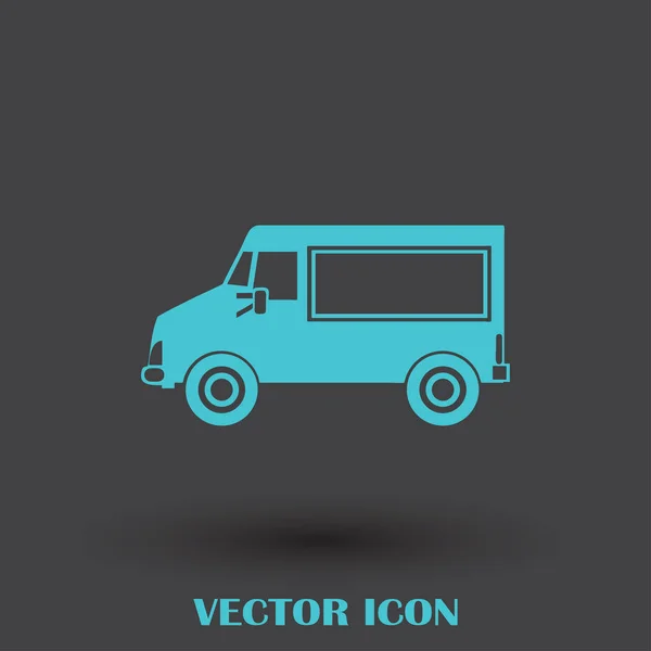 Coche icon.car icono vector. Ilustración vectorial . — Vector de stock