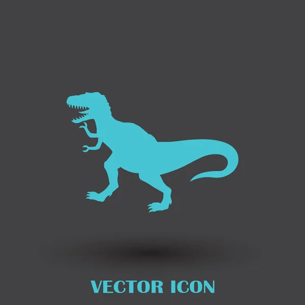 Tyrannosaurus pixelated. Retro hry Dino. Prehistorické Pangolin Monster plazů — Stockový vektor