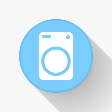 yıkama makinesi vektör simgesi