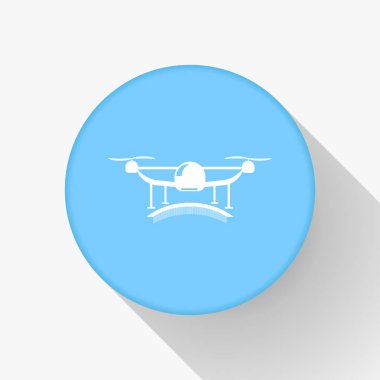 Drone vektör web simgesi