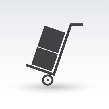 bavul web vektör simgesi