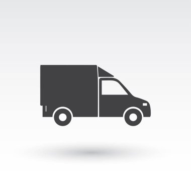 Teslimat vektör web simgesi