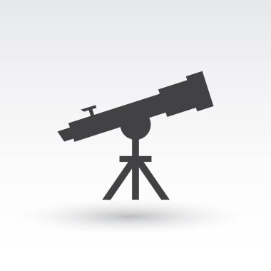 Teleskop vektör web simgesi