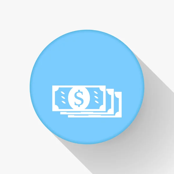 Vector money web Icon — Stock Vector