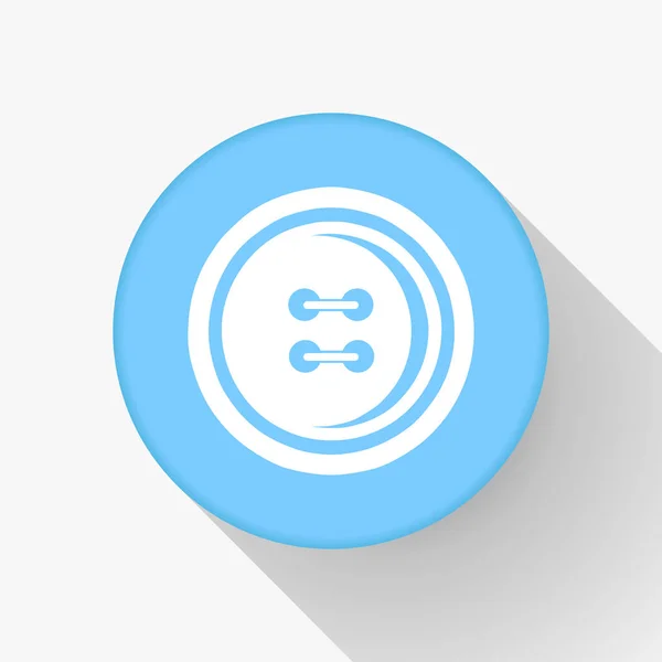 Векторная круглая кнопка — стоковый вектор