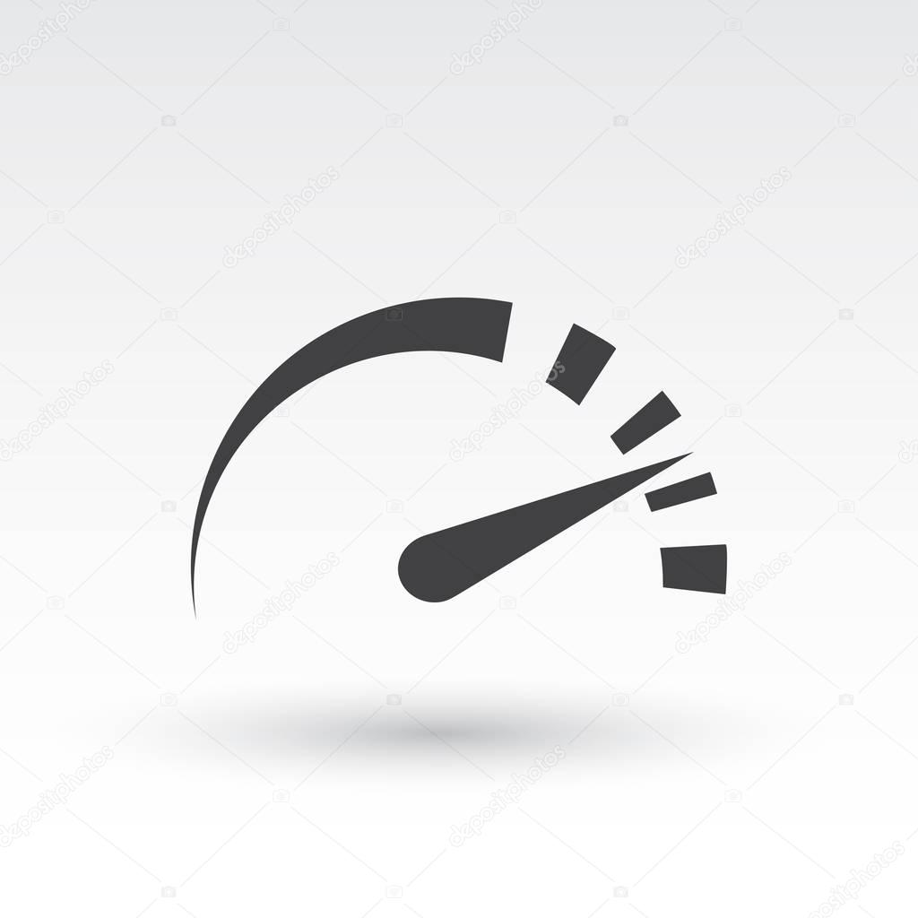 Speed vector web icon