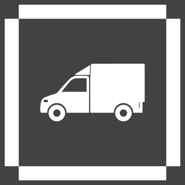 Teslimat vektör web simgesi