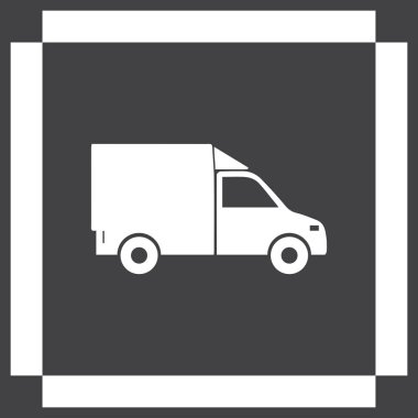 Teslimat vektör web simgesi