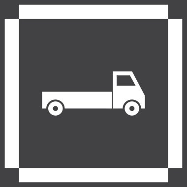 Teslimat vektör web simgesi