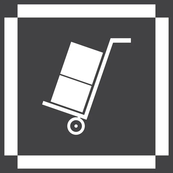 Bagage vector web Icon. — Stockvector