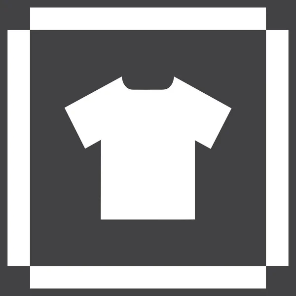 T-shirt web Icon Vector. — Stock vektor