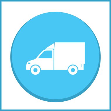 Teslimat vektör web simgesi