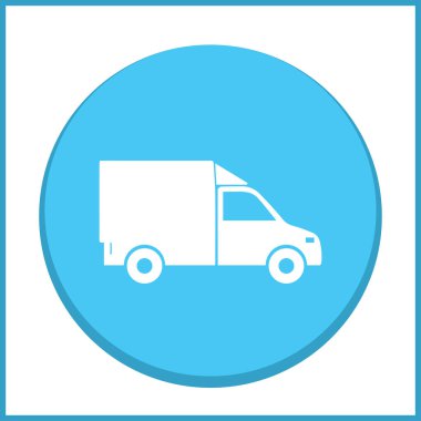 Teslimat vektör web simgesi