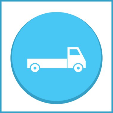 Teslimat vektör web simgesi