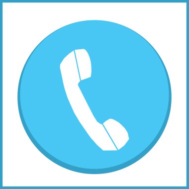 telefon web vektör simgesi