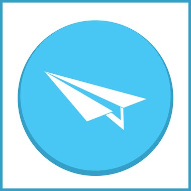 Uçak simge vektör, katı logo illüstrasyon, sembol