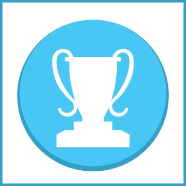 Vektör kazanan Kupası simgesi