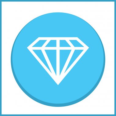 satır elmas vektör simgesi