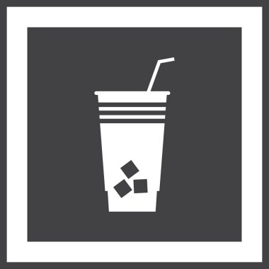 Kokteyl vektör web simgesi