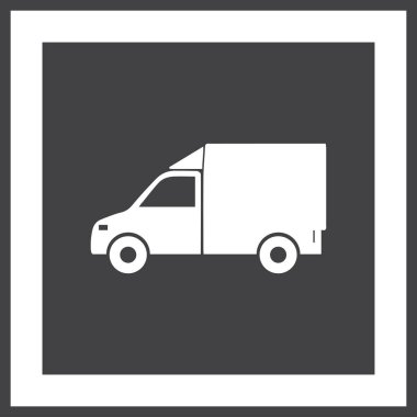 Teslimat vektör web simgesi