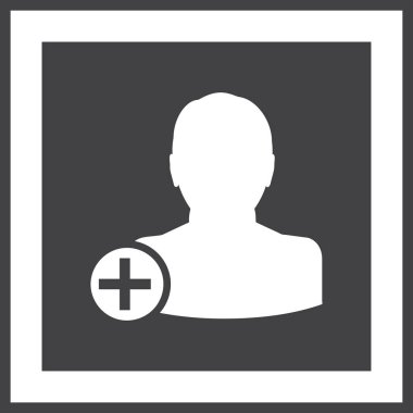 arkadaş vektör simgesi ekle